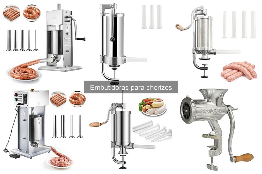 Mejores embutidoras para chorizos: opiniones de usuarios