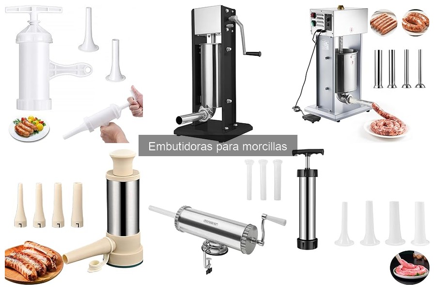 Mejores embutidoras para morcillas en 2023: comparativa