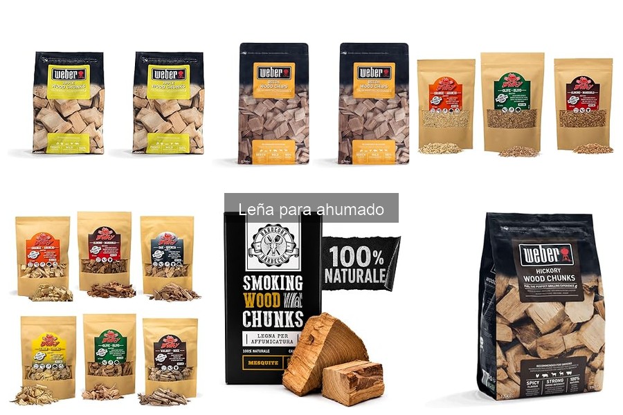 Mejores marcas de leña para ahumado: comparativa y recomendaciones