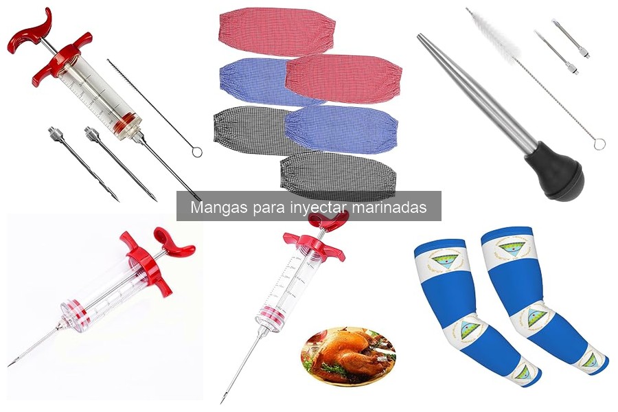 Mejores Ofertas para Comprar Mangas para Inyectar Marinadas