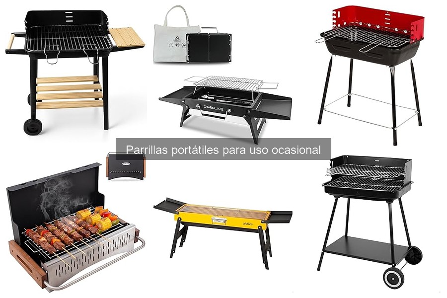 Mejores parrillas portátiles ecológicas para cocinar en casa