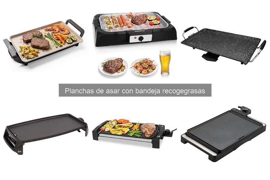 Mejores Planchas de Asar con Bandeja Recogegrasas para Exteriores