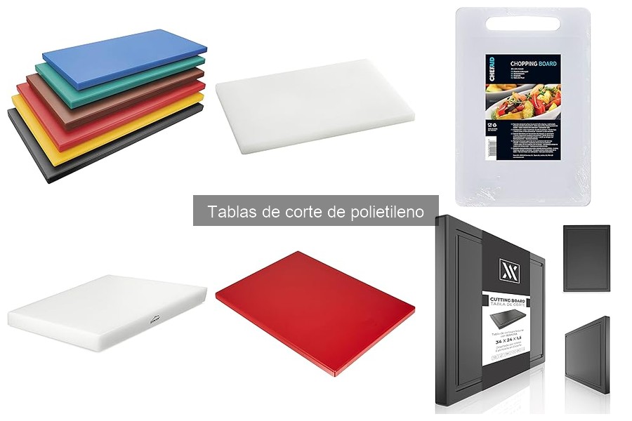 Mejores tablas de corte de polietileno para cocina profesional