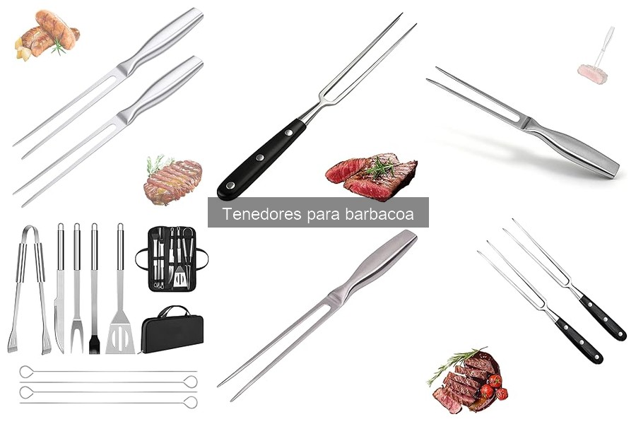 Mejores tenedores para barbacoa según tipo de carne