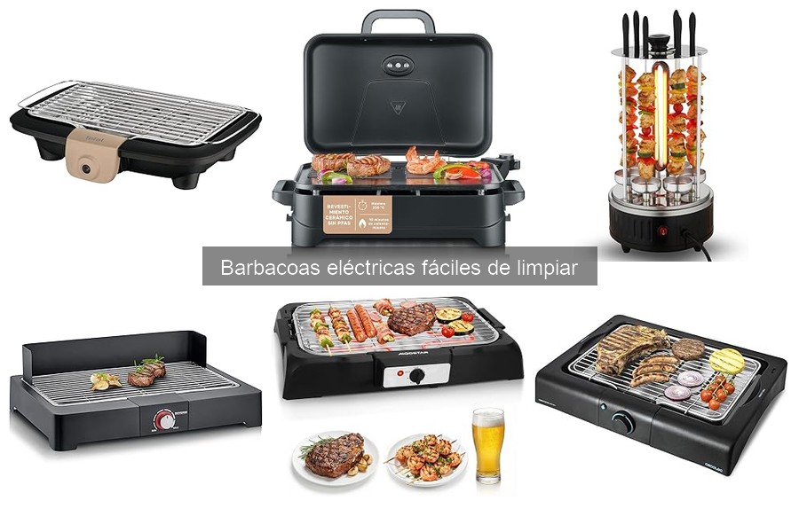 Ofertas y precios de barbacoas eléctricas fáciles de limpiar