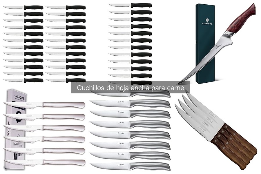 Opiniones de cuchillos de hoja ancha para carne
