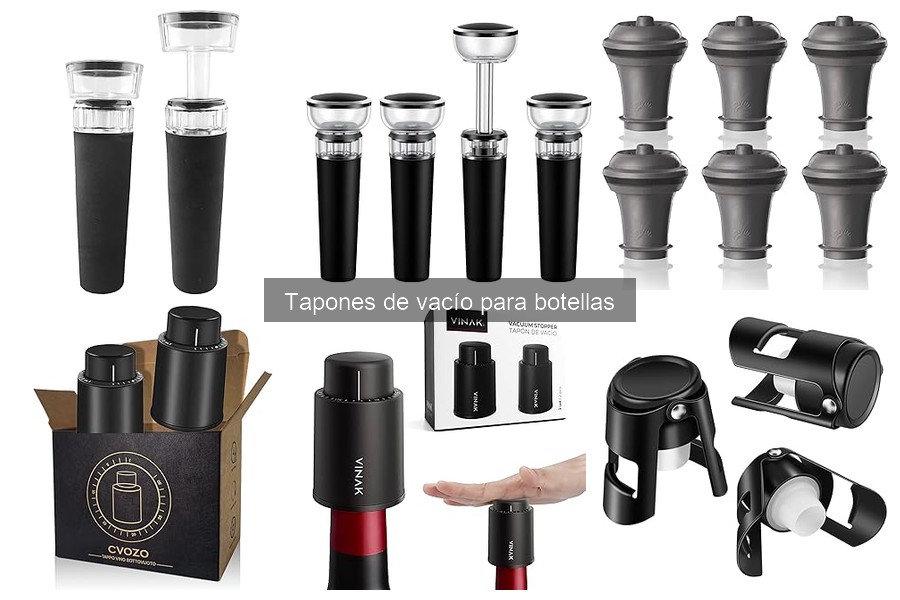 Opiniones sobre los mejores tapones de vacío para botellas