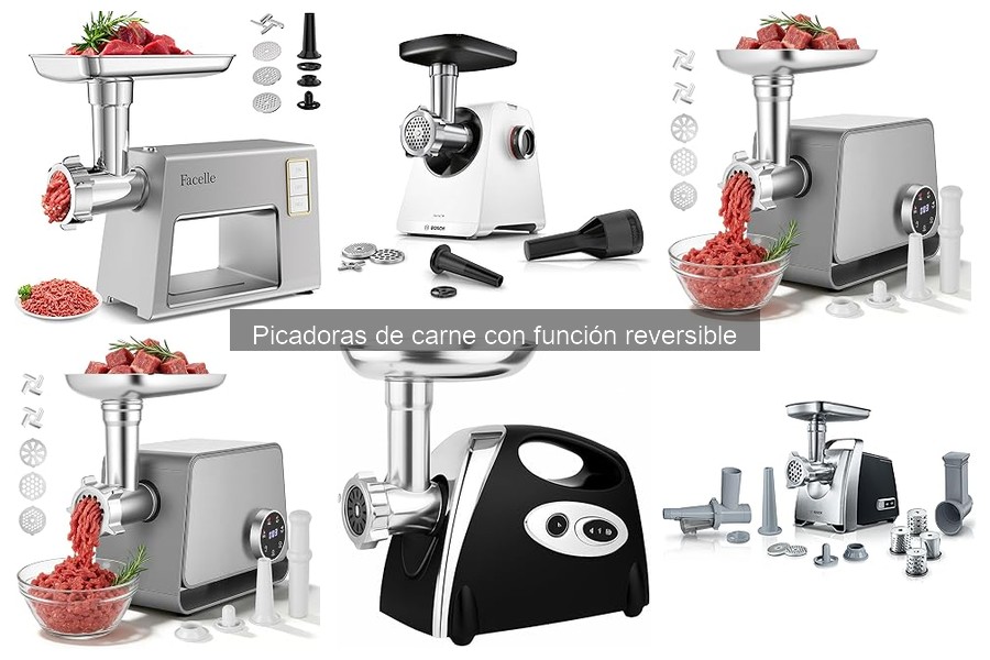 Precio promedio de picadoras de carne reversibles