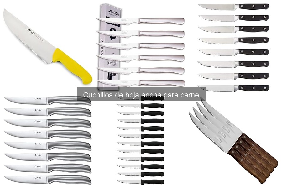 Precios de cuchillos de hoja ancha para carne en 2023