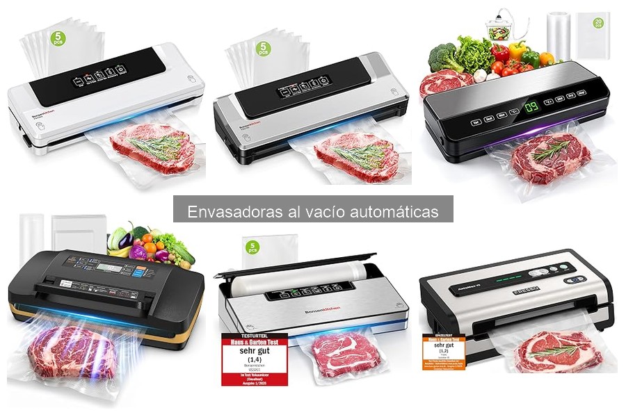Precios de envasadoras al vacío automáticas y dónde comprarlas