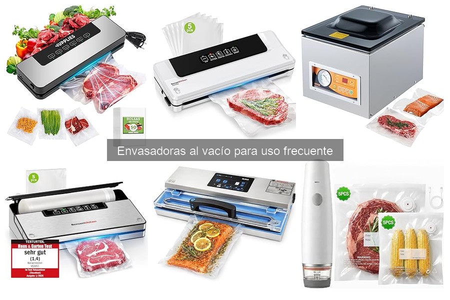 Precios promedio de envasadoras al vacío en 2023