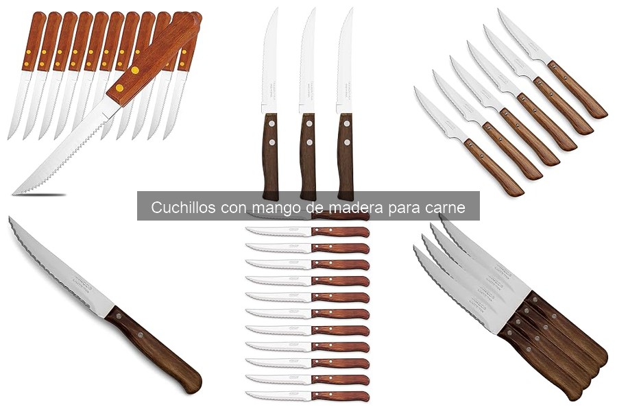 Problemas comunes al usar cuchillos con mango de madera