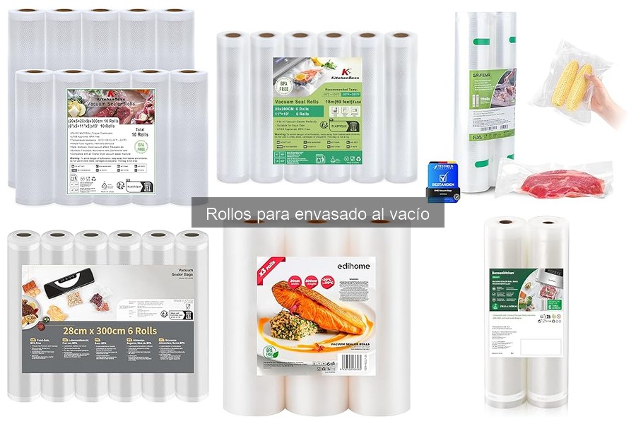 Problemas comunes con rollos para envasado al vacío