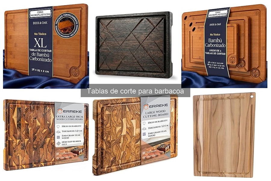 Problemas comunes con tablas de corte de madera para barbacoa