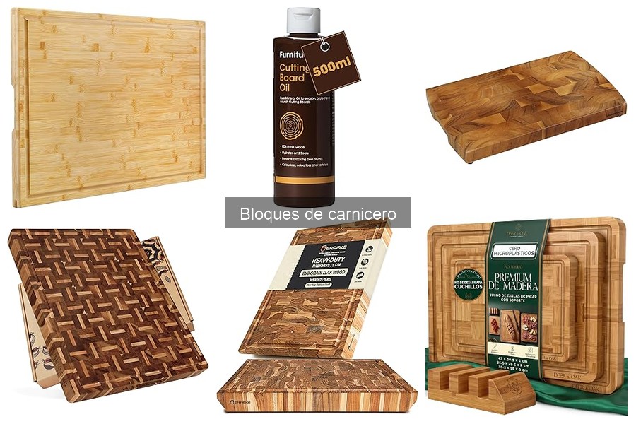 ¿Qué es un bloque de carnicero? Usos y materiales explicados