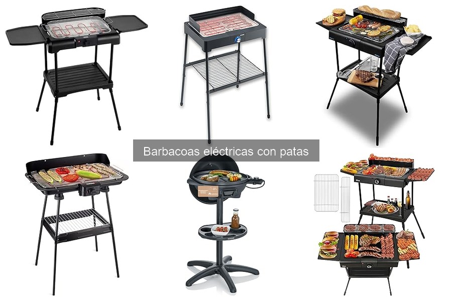 ¿Qué es una barbacoa eléctrica con patas? Beneficios y características
