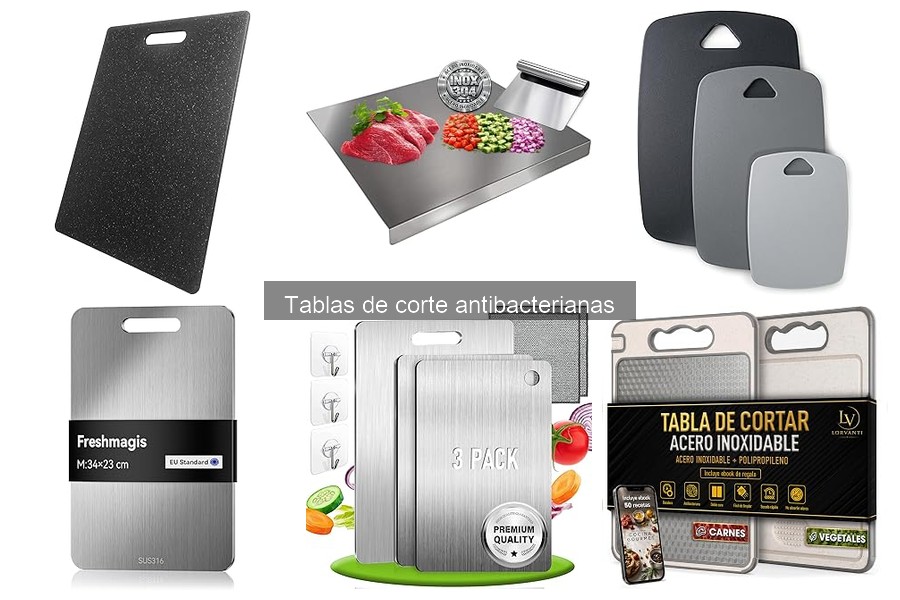 ¿Qué son las tablas de corte antibacterianas? Guía completa