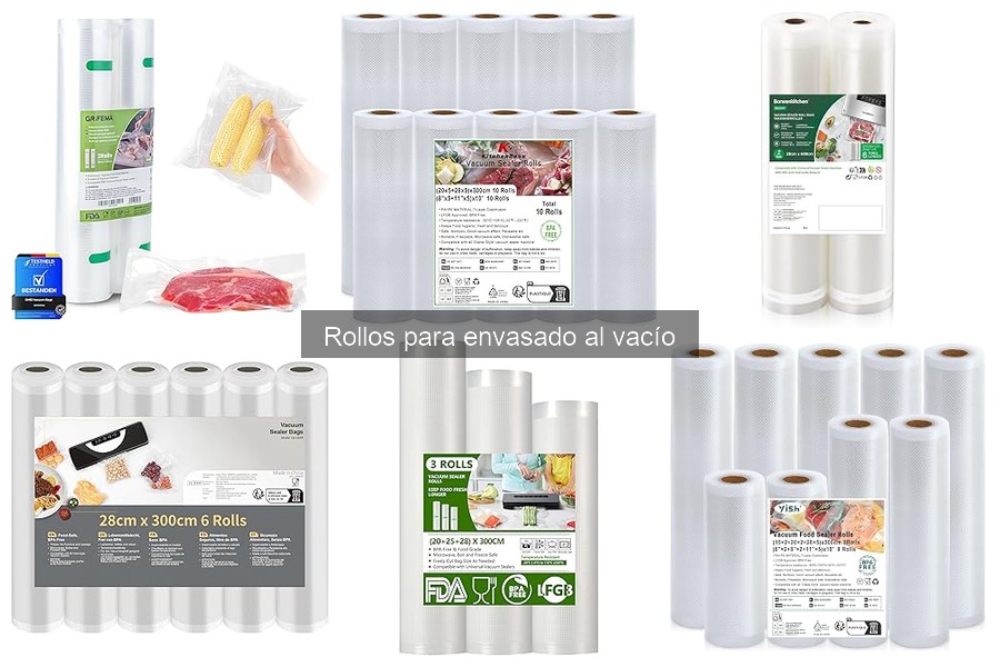 Qué son los rollos para envasado al vacío y cómo usarlos
