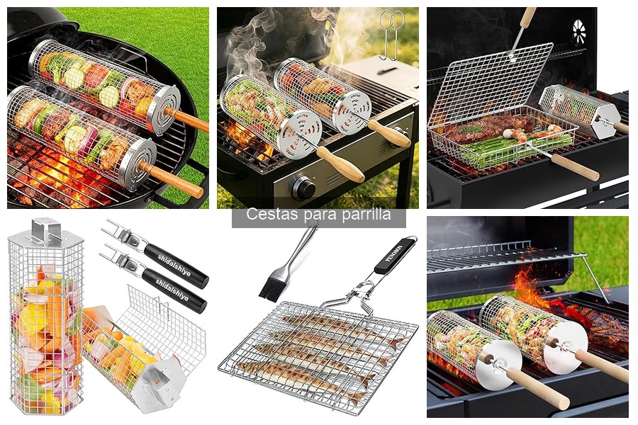 Recetas deliciosas para disfrutar con cestas para parrilla