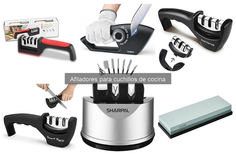 Tipos de afiladores para cuchillos y sus ventajas