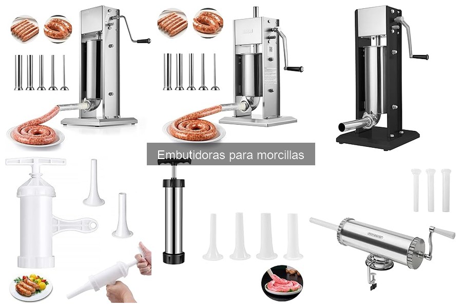 Tipos de embutidoras para morcillas: guía completa