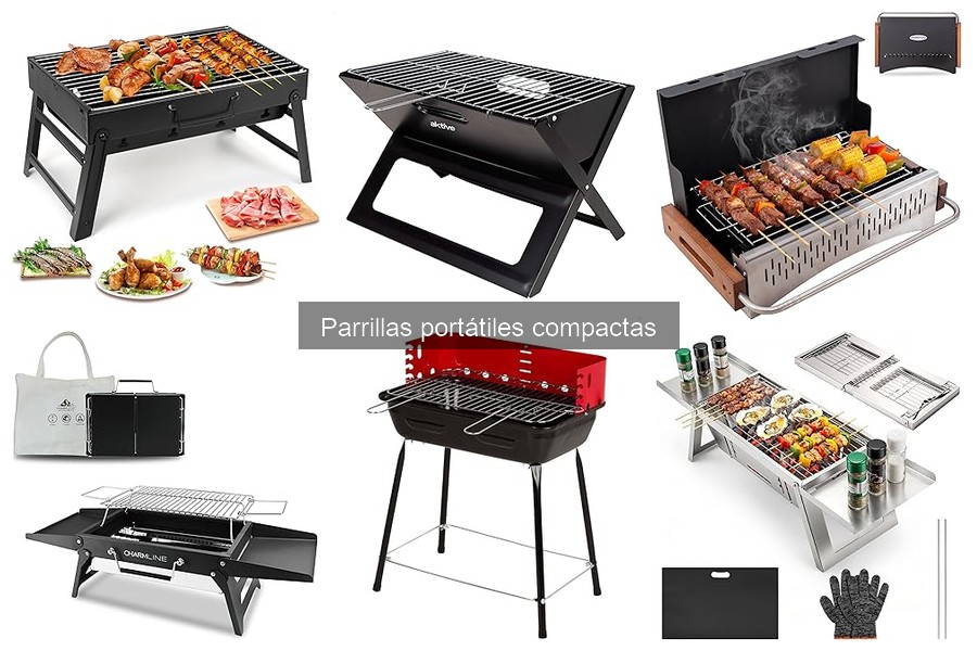 Tipos de Parrillas Portátiles Compactas: Ventajas y Desventajas