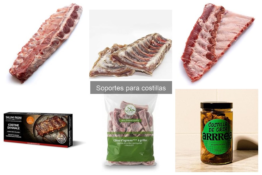 Tipos de soportes para costillas: guía completa