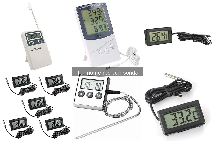 Tipos de termómetros con sonda para cocinar a la perfección