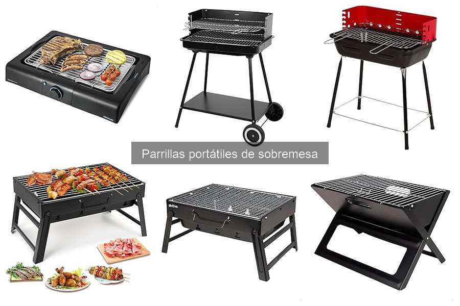 Todo sobre parrillas portátiles de sobremesa para asar