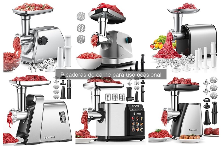¿Vale la pena comprar una picadora de carne para uso ocasional?