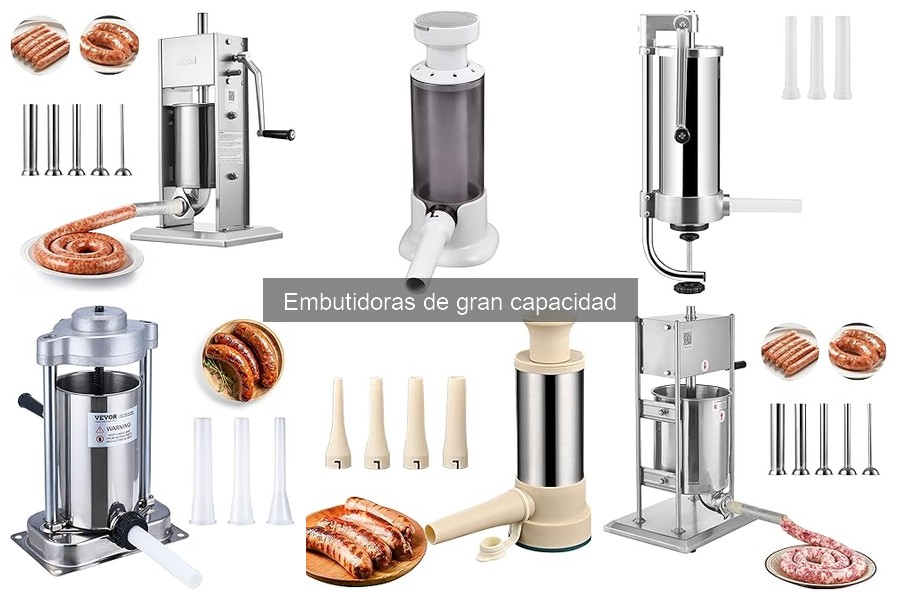 Ventajas de Usar Embutidoras de Gran Capacidad en Casa