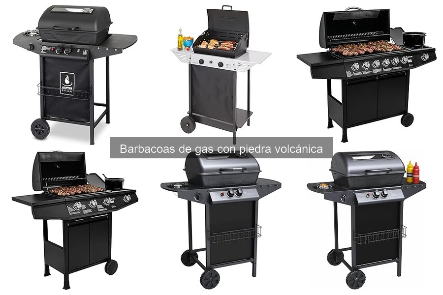 Ventajas y desventajas de las barbacoas de gas con piedra volcánica