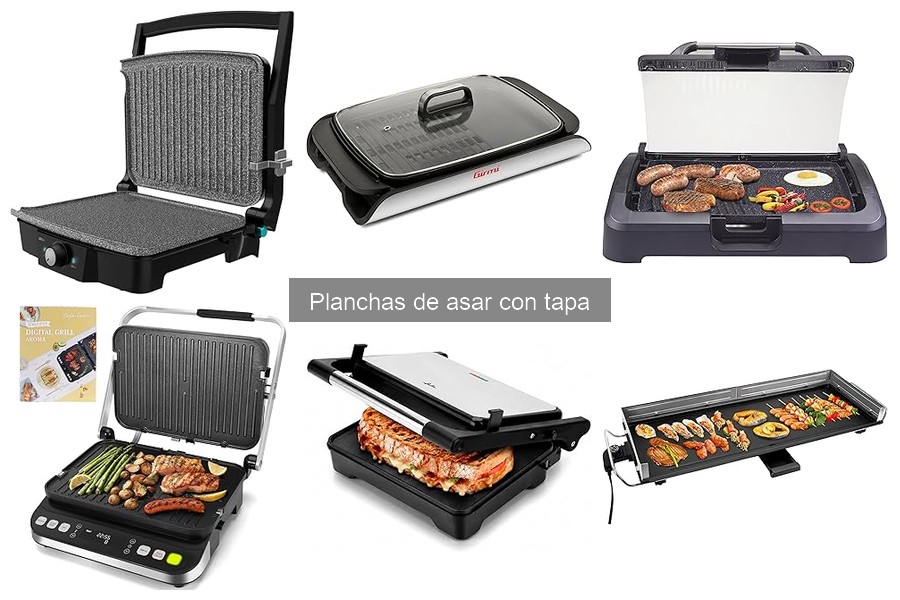 Ventajas y desventajas de las planchas de asar con tapa