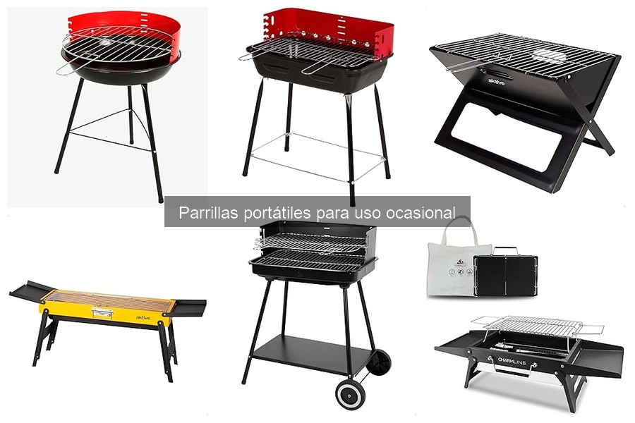 Ventajas y desventajas de parrillas portátiles para asar
