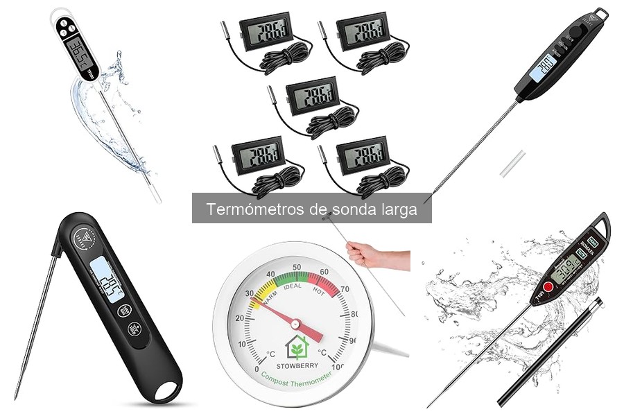 Ventajas y desventajas de termómetros de sonda larga en cocina